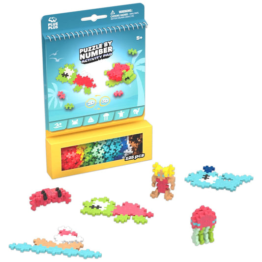 Plus-Plus Activity Pad: Ocean Age 5+ 125pcs