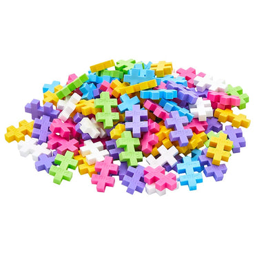 Plus-Plus Tube - Pastel Colour Mix 100pcs Age 5+ Building Block Puzzle Toy 4025