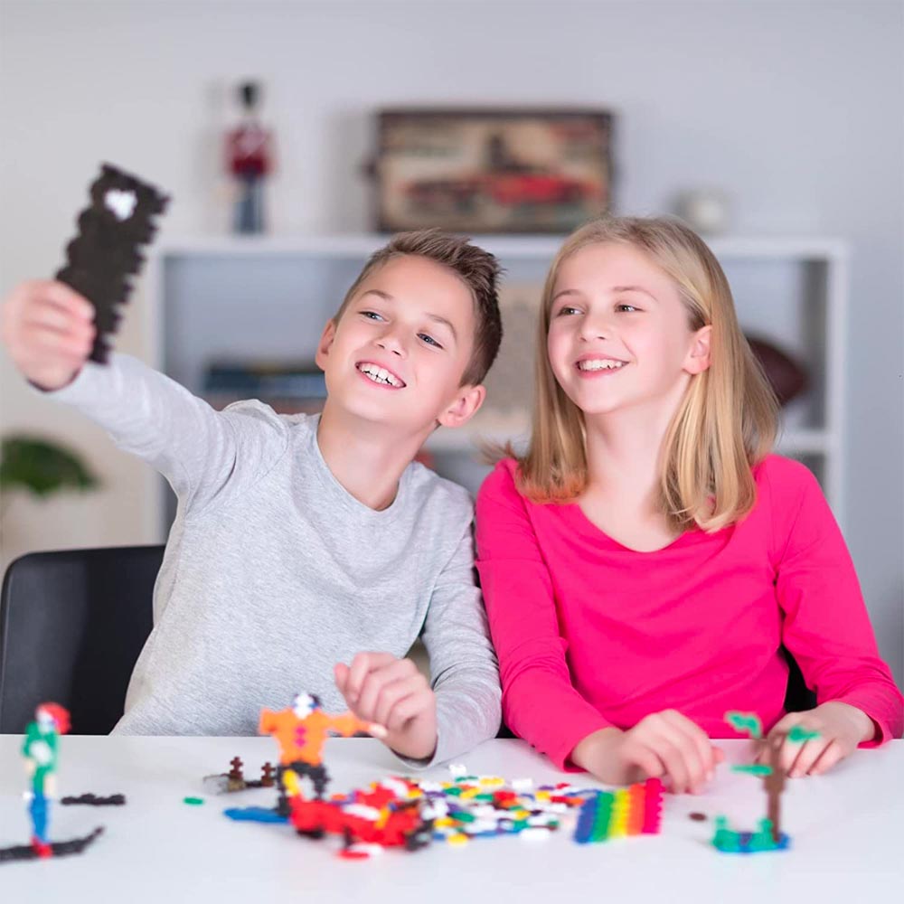 Plus-Plus Tube - Basic Colour Mix 240pcs Age 5+ Building Block Puzzle Toy 4285