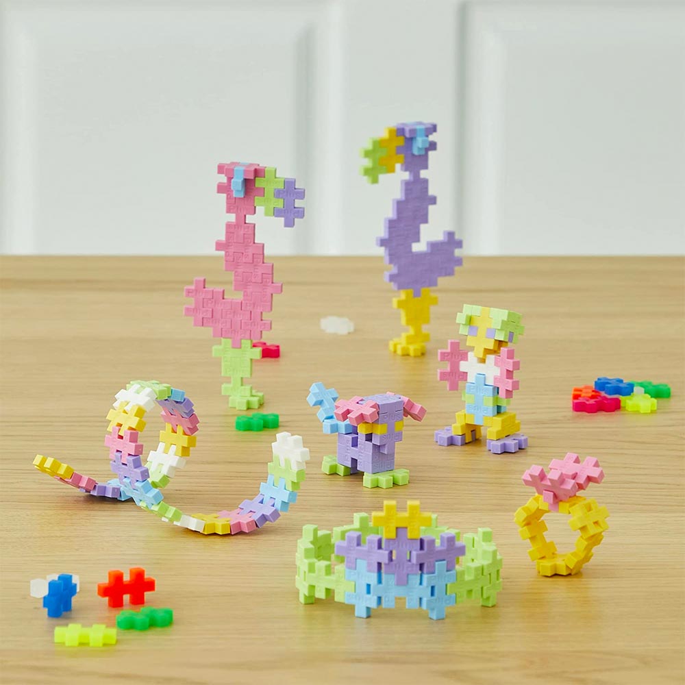 Plus-Plus Tube - Pastel Colour Mix 240pcs Age 5+ Building Block Puzzle Toy 4187