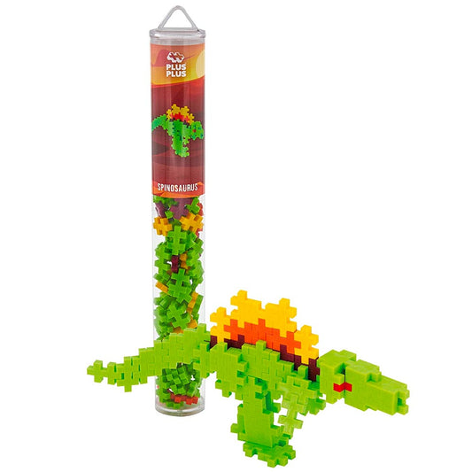 Plus-Plus Tube - Spinosaurus 100pcs Age 5+ Building Block Puzzle Toy 4238