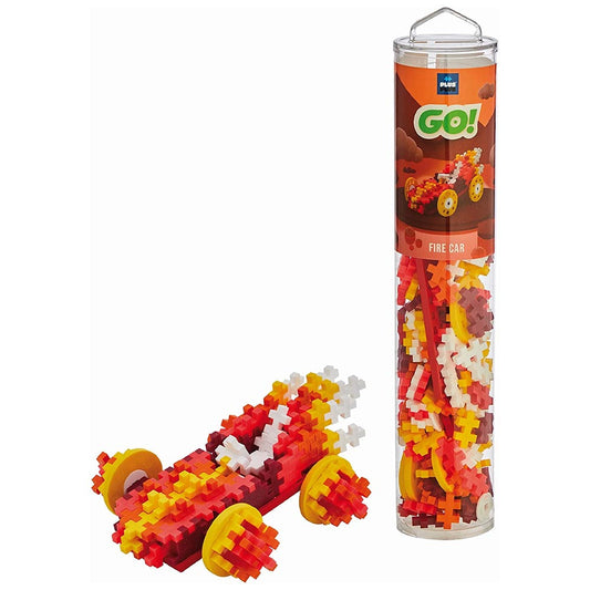 Plus-Plus Color Cars - Fire 200pcs Age 5+ Building Block Puzzle Toy 4257