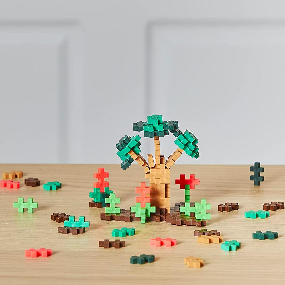 Plus-Plus Tube - Jungle Mix 240pcs Age 5+ Building Block Puzzle Toy 4263