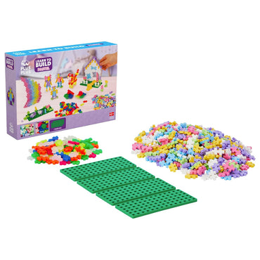 Plus-Plus Learn To Build - Pastel - 600pcs Building Block Toy 5009