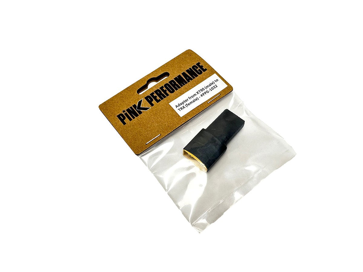 Pink Performance Adapter from XT90 (male) to TRX (female) PP0-1032
