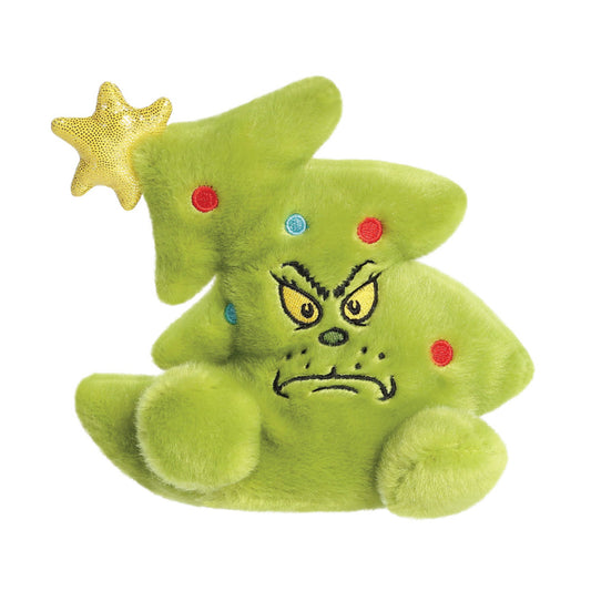 Palm Pals Grinch Tree Christmas 5" Plush Soft Toy