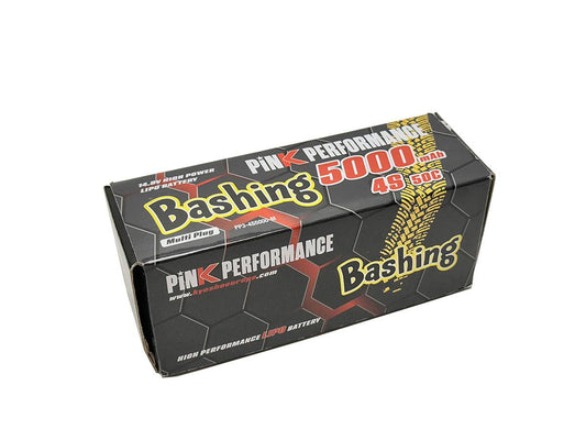 Kyosho Pink Bashing LiPo 4S 14.8V 5000mAh 50C Multi RC Battery PP3-4S5000-M