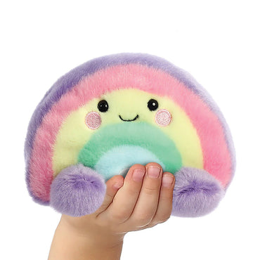 Palm Pals Vivi Rainbow 5" Plush Soft Toy