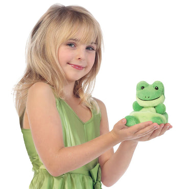Palm Pals Ribbits Frog 5" Plush Soft Toy