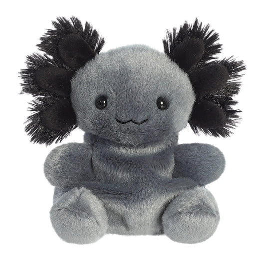 Palm Pals Onyx Axolotl 5" Plush Soft Toy