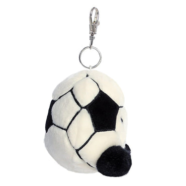 Palm Pals Striker Football 4" Clip-On Plush