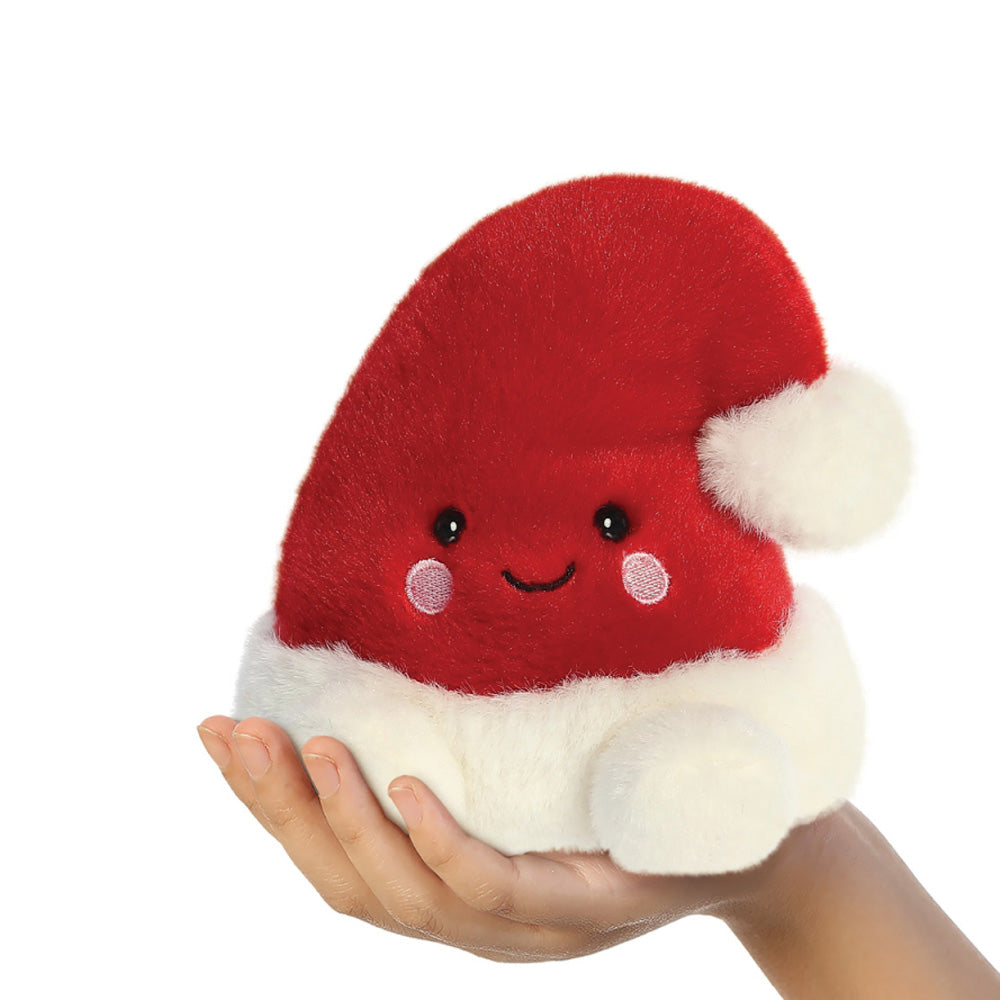 Palm Pals Topper Santa Hat Christmas 5" Plush Soft Toy