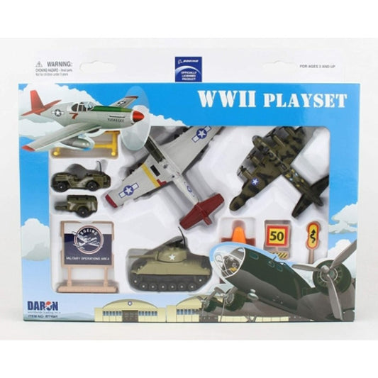 Daron WWII Aircraft Aiport Playset Toy PPRT1941