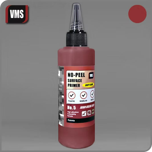 VMS No-Peel Surface Primer No.5 - Iron Oxide Red 100ml PR05