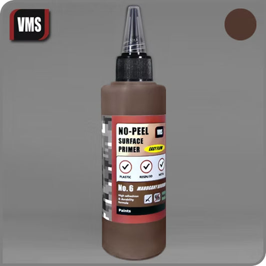 VMS No-Peel Surface Primer No.6 - Mahogany Brown 100ml PR06