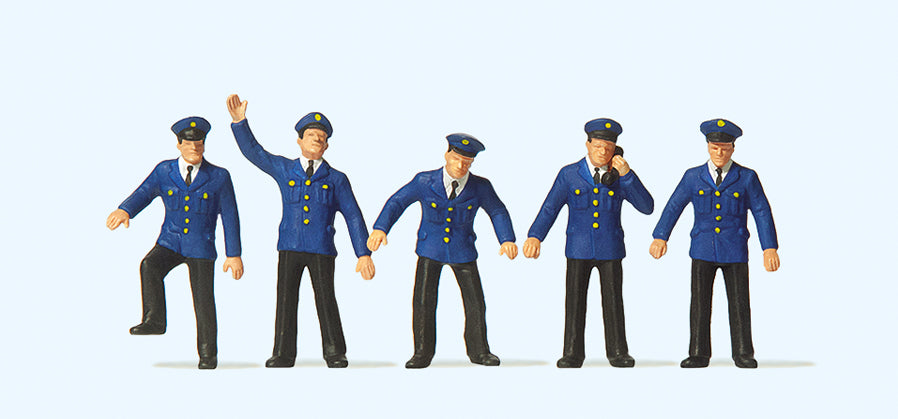 Preiser 10012 DB Signal Box Workers (5) Exclusive Figure Set HO