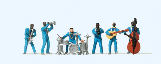 Preiser 10112 Jazz Band (6) Exclusive Figure Set HO