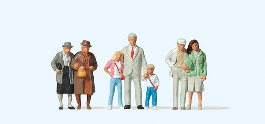 Preiser 10325 Shopping (7) Exclusive Figure Set HO