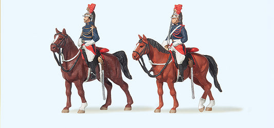 Preiser 10435 Republican Guards (2) on Horseback Exclusive Figure Set HO