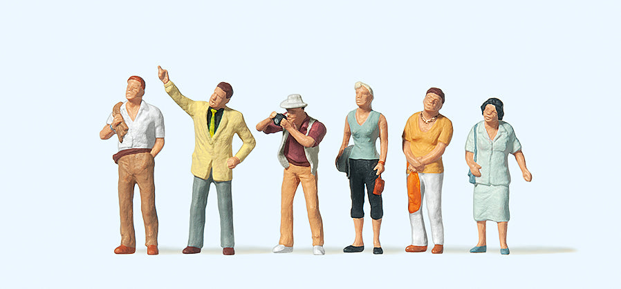 Preiser 10467 Works Outing (6) Exclusive Figure Set HO