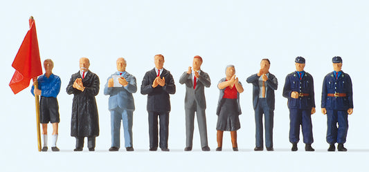 Preiser 10585 German Politicians (9) Exclusive Figure Set HO