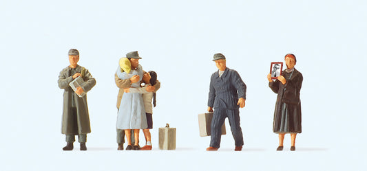 Preiser 10612 Returnees (6) Exclusive Figure Set HO