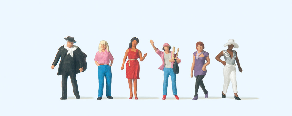 Preiser 10785 Passers By (6) Exclusive Figure Set HO
