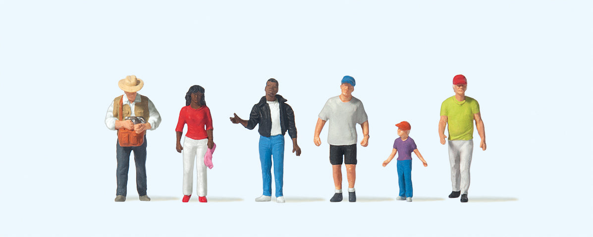 Preiser 10793 Passers By (6) Exclusive Figure Set HO