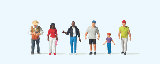 Preiser 10793 Passers By (6) Exclusive Figure Set HO