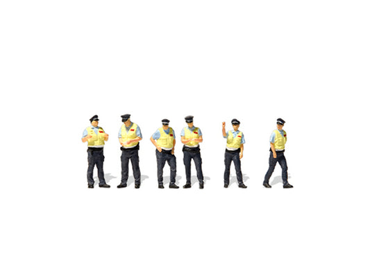 Preiser DB Railway Security (6) Exclusive Figure Set PR10811 HO Gauge