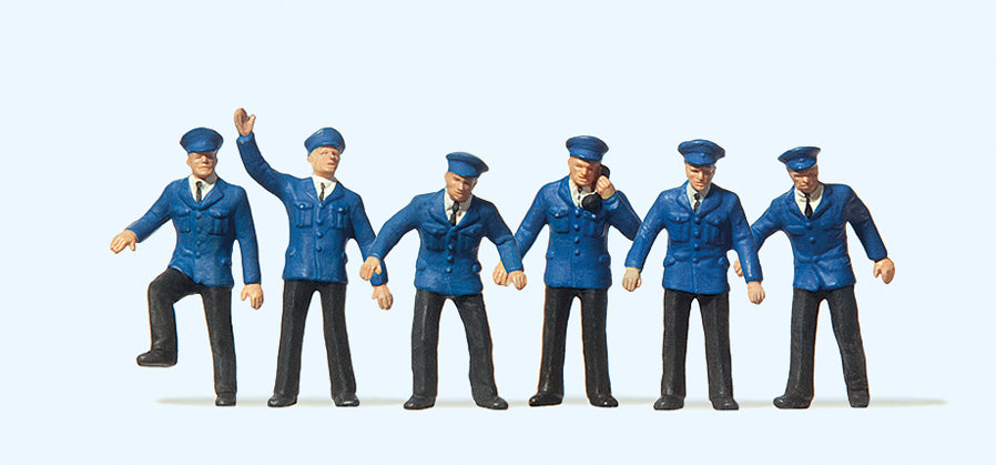 Preiser 14012 DB Railway Personnel (6) Standard Figure Set HO