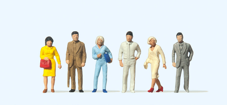 Preiser 14135 Japanese People (6) Standard Figure Set HO