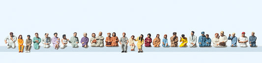 Preiser 14404 Bus Driver and Passengers (26) Standard Figure Set HO