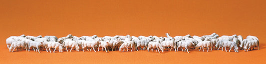 Preiser 14411 Sheep (60) Standard Figure Set HO