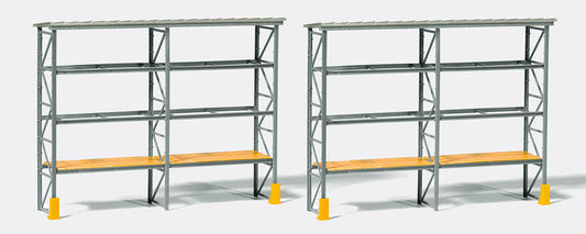 Preiser 17125 Industrial Pallet Racking Kit HO