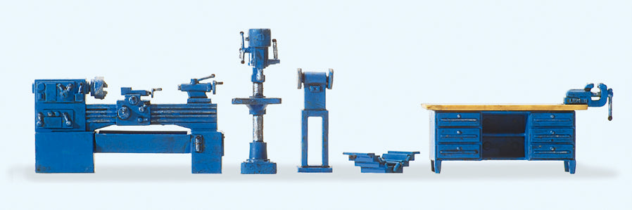 Preiser 17706 Workshop Equipment HO