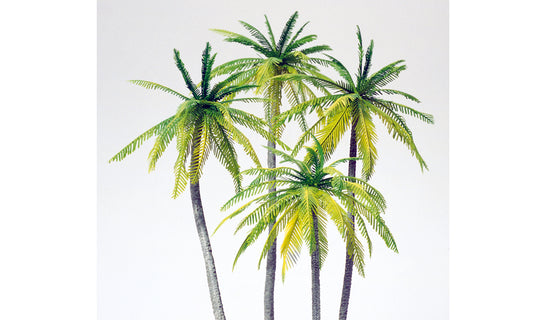 Preiser 18600 Palm Trees (4) Kit HO