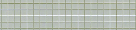 Preiser 19602 Floor Tiles Sheet Grey Squares 95x95mm (3) HO