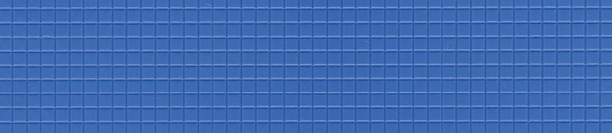 Preiser 19619 Wall Tiles Sheet Blue 95x95mm (3) HO
