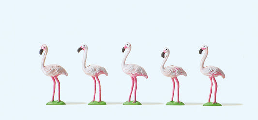 Preiser 20372 Circus Flamingos (5) Figure Set HO