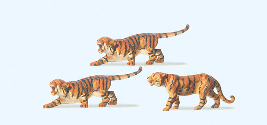 Preiser 20380 Circus Tigers (3) Figure Set HO
