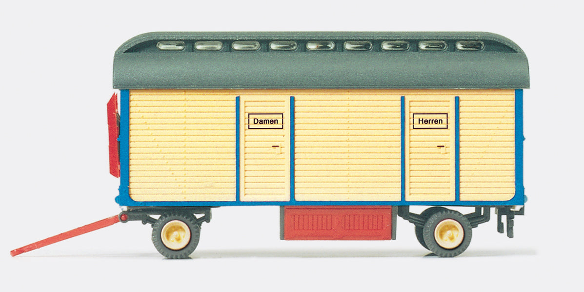 Preiser 21025 Circus Krone Toilet Trailer HO