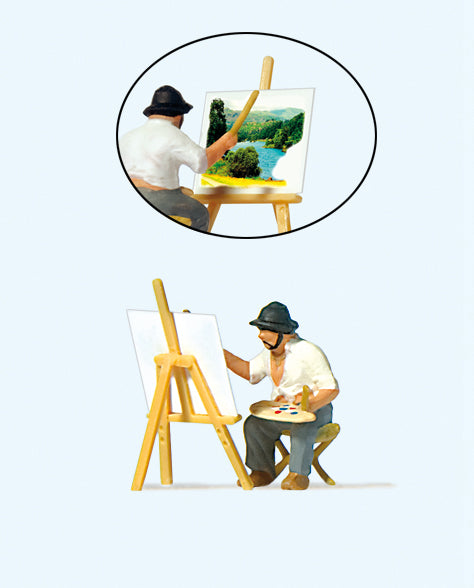 Preiser 28050 Landscape Painter Figure HO