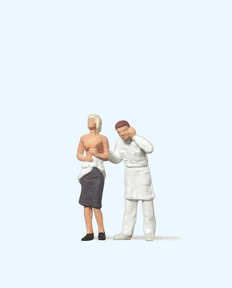 Preiser 28058 At the Doctor Figure HO