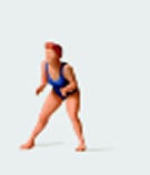 Preiser 28065 Beach Volleyball Figure HO