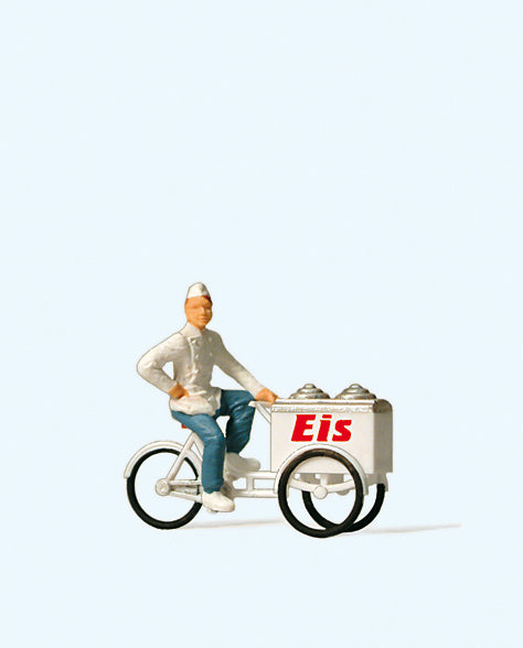 Preiser 28075 Ice Cream Man Figure HO