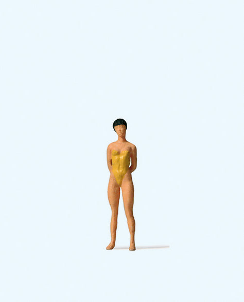 Preiser 28077 Female Bather Standing Figure HO