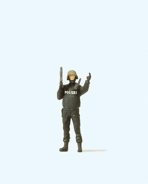 Preiser 28088 SWAT Office Figure HO