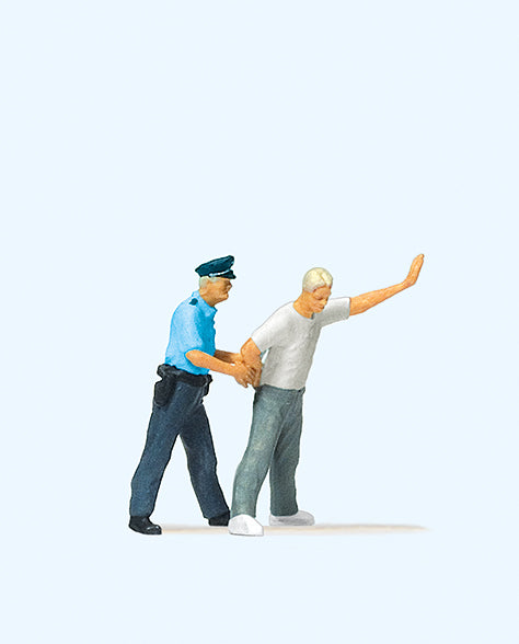 Preiser 28119 Under Arrest Figure HO
