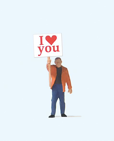 Preiser 29039 I Love You Figure HO
